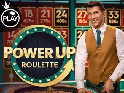 Live Shows logo of Power UP Roulette from Pragmatic Play at Dolly Casino